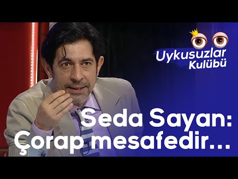 Seda Sayan: Çorap mesafedir... Okan Bayülgen daha fazla dayanamadı