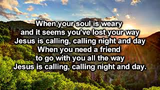 Jesus Is Calling by Hank Williams with lyrics