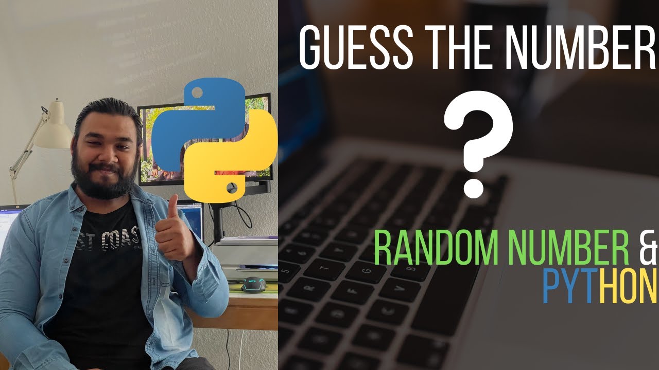 Guess the number game in Python - YouTube
