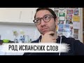 Род в испанском языке