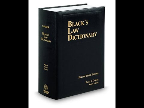 ['PDF'] BLACK'S LAW DICTIONARY; DELUXE 10TH EDITION - YouTube