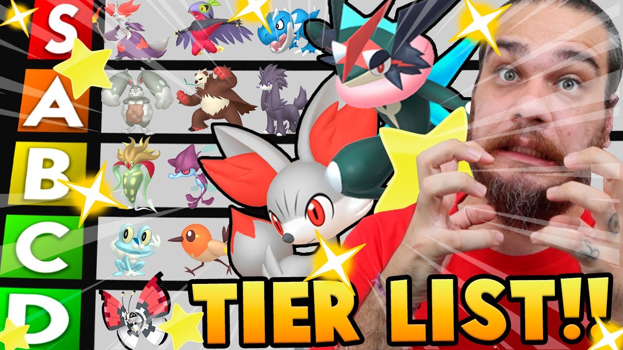 TIER LIST DA POKÉDEX MAIS TRETA DE POKÉMON = UNOVA !!! 