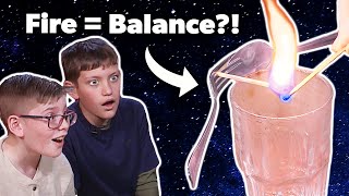 Celebrity Impossible Balance Trick (And the Physics Behind It) Profile
