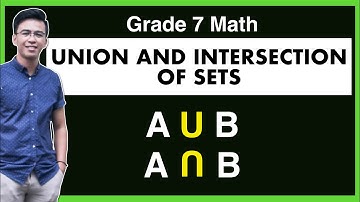 Union and Intersection of Sets | Set Operations | Grade 7 Math @MathTeacherGon