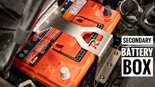 Toyota 4runner Secondary Battery Box Install | Overlanding Essentials