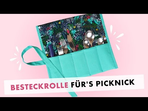 Video: Wie Man Ein Picknick-Set Näht