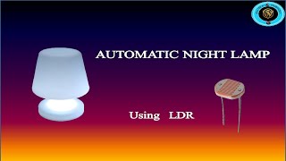 How to Make Simple Automatic Night Lamp With BC547 Transistor using LDR Circuit Explain in Tamil