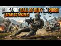 Call Of Duty dentro de PUBG jugando el modo de duelos por equipo final epico