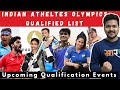 All indian athletes qualified for paris 2024 olympics  updated list after table tennis event