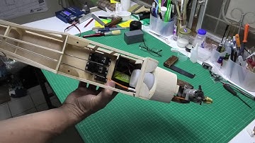 RC Piper Cub J3 balsa plane build - Pt 10: Electronics & Controls