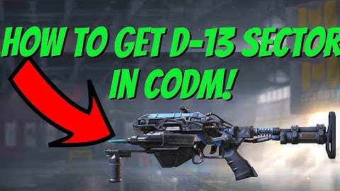 How to get D-13 Sector in codm