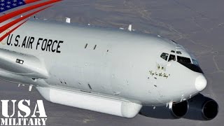 E-8ジョイントスターズ・対地上用の早期警戒管制機 - E-8 Joint STARS U.S. Air Force Airborne Ground Surveillance
