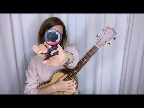 How To Tune A Baritone Ukulele (DGBE) // Tutorial for Beginners!