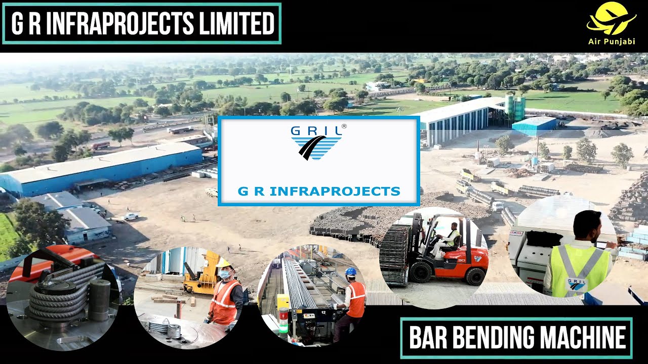 Steel Bar Bending Machine || G R Infraprojects Limited || - YouTube