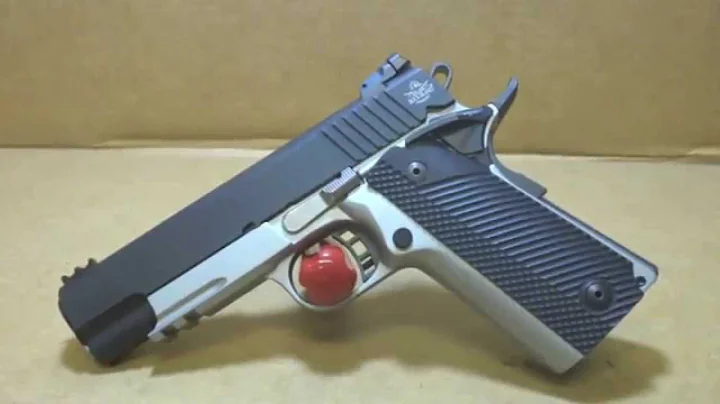 Rock Island .22 TCM 1911 with Titanium Cerakote & Crowned Barrel