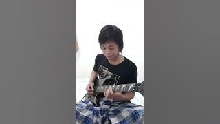 Abki Ala Syam - ﺃَﺑْﻜِﻲ ﻋَﻠَﻰ ﺷَﺎﻡِ   ( cover melodi gitar latian )