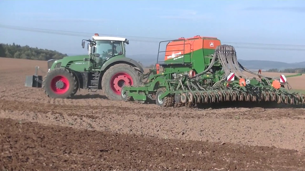 Setí 2019 s Fendt 933 + Amazone Cirrus 6003 2C