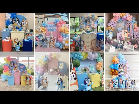 Inspirações Incríveis para Festa Bluey | Decoração Fácil e Barata Que Encanta!