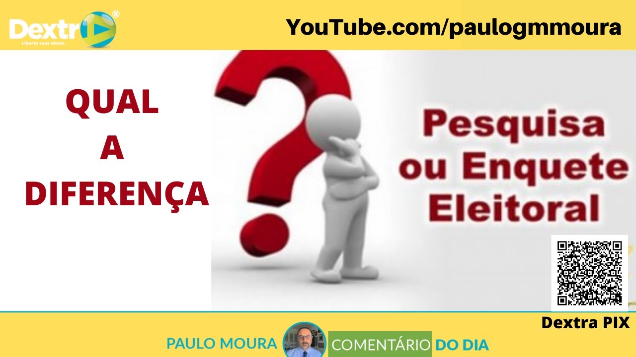 ENQUETES E PESQUISAS: QUAL A DIFERENÇA? - YouTube