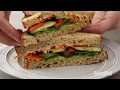 How to Make a Veggie & Hummus Sandwich | EatingWell