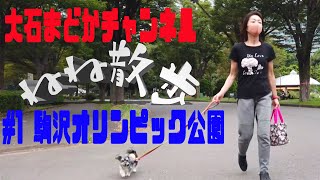 #1【ねね散歩】駒沢オリンピック公園を夏の最後にお散歩
