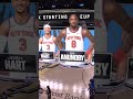 The Spurs continue playing the clown music during the Knicks players introductions