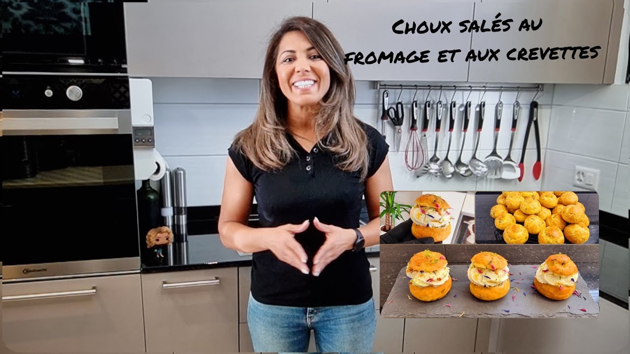 Choux salés au fromage et aux crevettes : un vrai regal 🤤