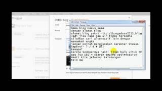 Cara membuat blog blogger blogspot dari pemula sampai mahir
