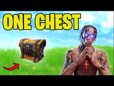 The Fortnite *ONE CHEST* challenge!