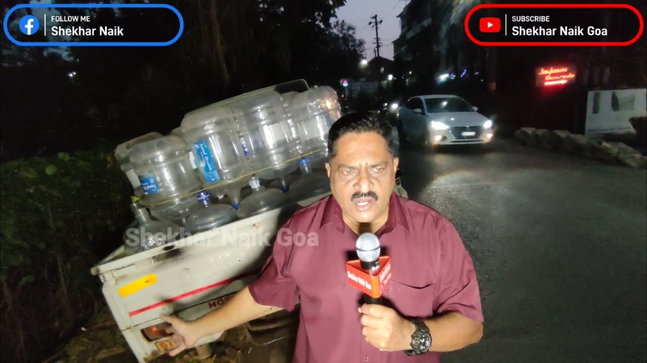 🛑 2 Accidents Back To Back Due To Potholes And Open Gutters | Duler Ground Road | Mapusa