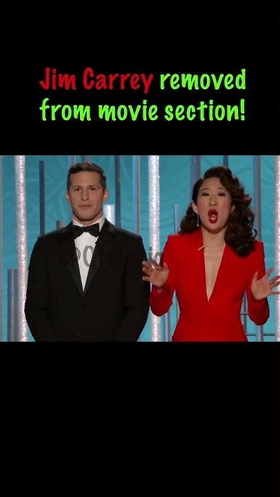 Why Was Jim Carrey Escorted From The Golden Globes Jim Carrey Escorted out at Golden Globes by security - YouTube