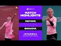 Elise Mertens vs. Katerina Siniakova | 2021 Istanbul Quarterfinal | WTA Match Highlights