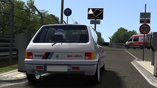 103CV Peugeot 205 Rallye Vs Nordschleife Tourist