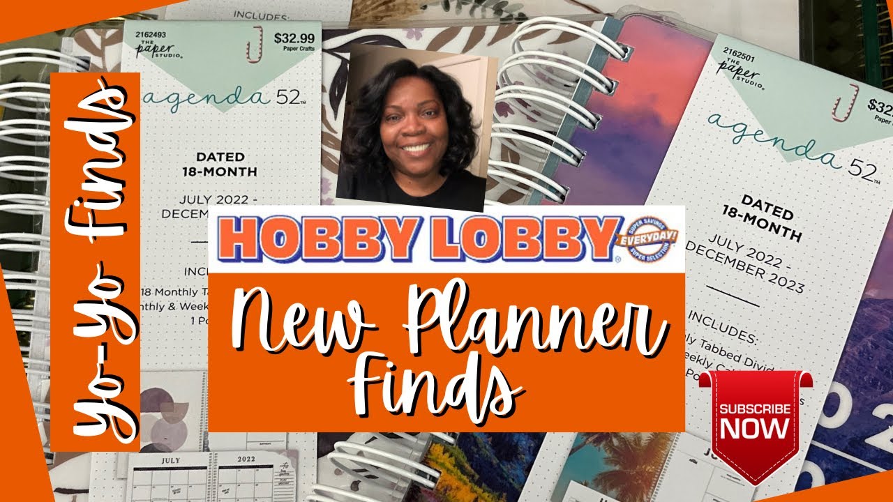 Come See New Agenda 52, Happy Planner update