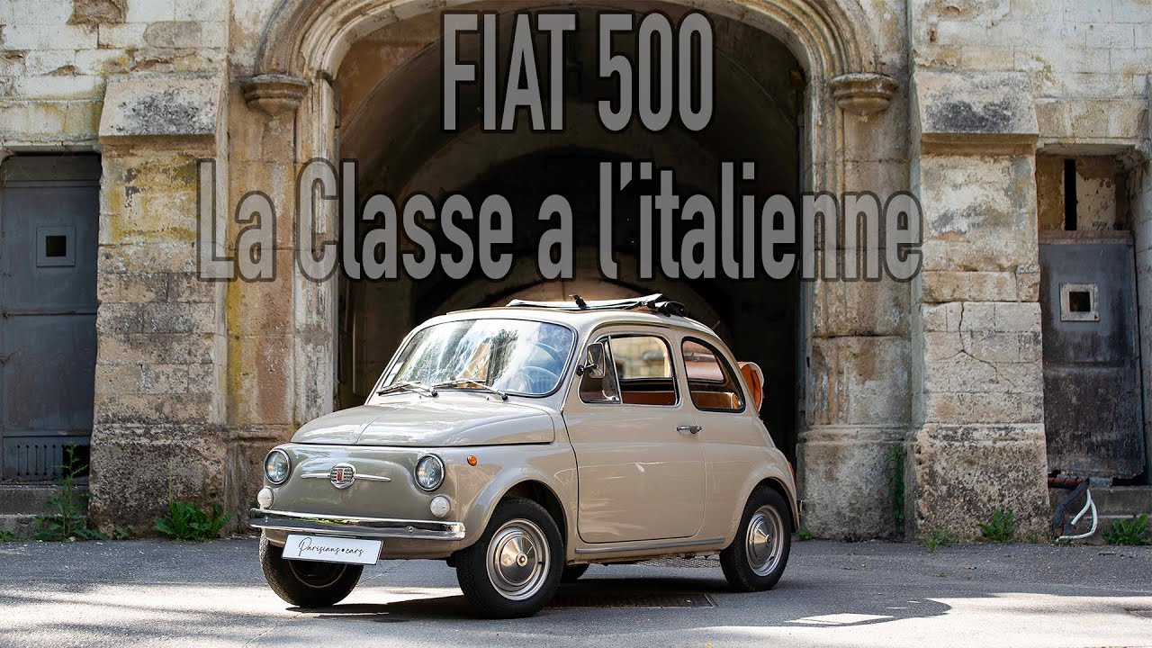 Une petite italienne Classy FIAT 500 1968