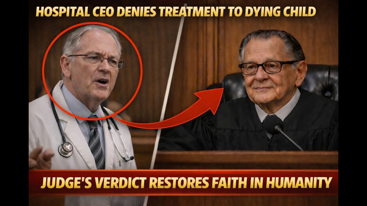 Hospital CEO Denies Treatment to Dying Child — Judge's Verdict Restores Faith in Humanity