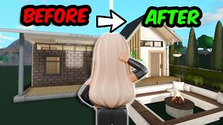RENOVATING the NEW PREBUILT HOUSE in BLOXBURG RENOVATING the NEW PREBUILT HOUSE in BLOXBURG