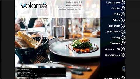 Volanté POS - Tables: An Introduction to Tables