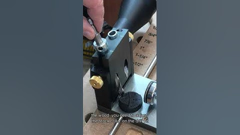 How to set up the Massca Pocket Hole Jig #shorts