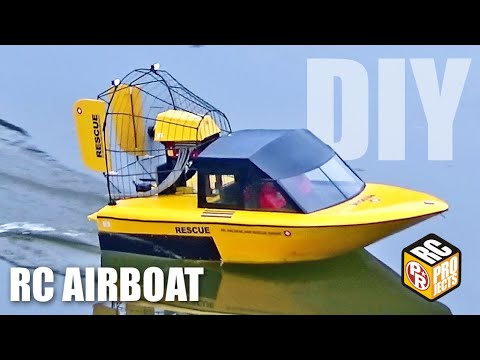 How to Make RC Airboat : Simple but Scale DIY