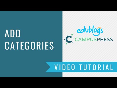 How To Add Categories To Your WordPress Site
