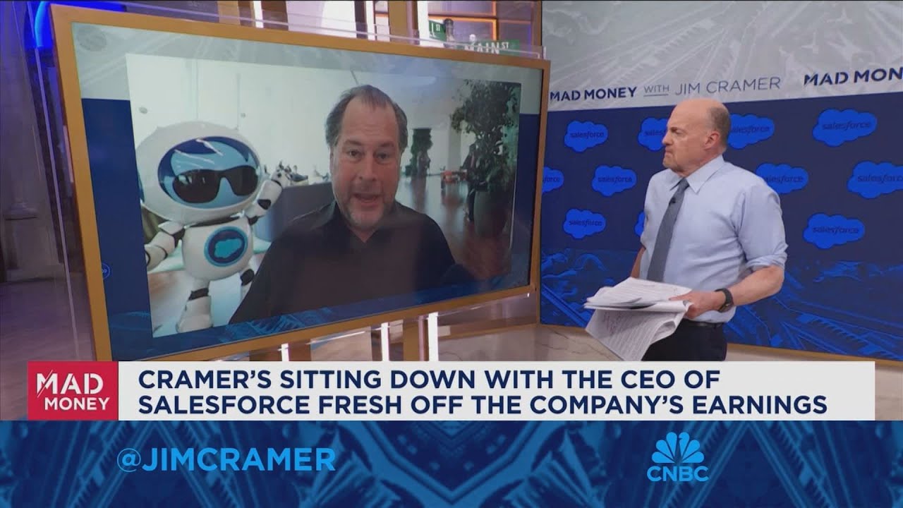 Salesforce CEO Marc Benioff goes one-on-one with Jim Cramer