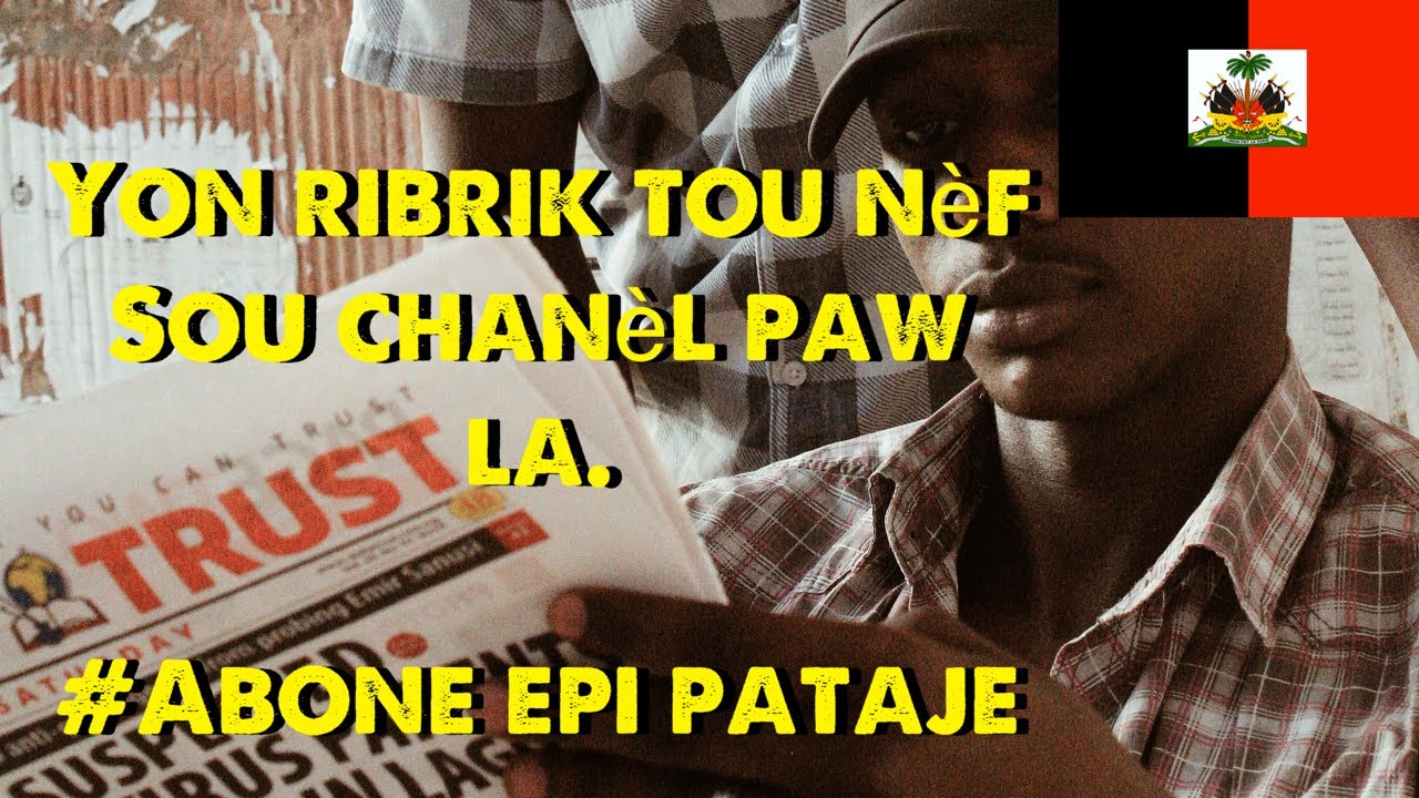 HAITI1804 Pote yon nouvel ribrik ki (SAK PASE HAÏTI) Li pral fe limyè
