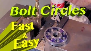 How to drill a Bolt circle