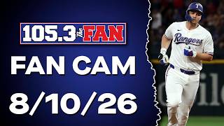 Rangers Win 2 Out Of 3 Over The Orioles This Weekend | FAN CAM 8-10-26