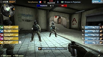 Ninjas in Pyjamas vs. VeryGames | Halbfinale, EMS One Spring 2013 | de_dust2 Map 2