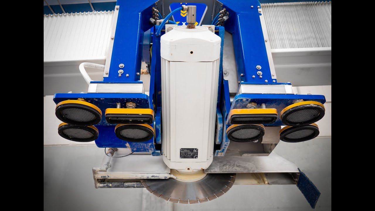 DONATONI SPRINTER TWIN & MOVE SYSTEM FOR IRREGULAR SURFACES - Stone processing bridge saw