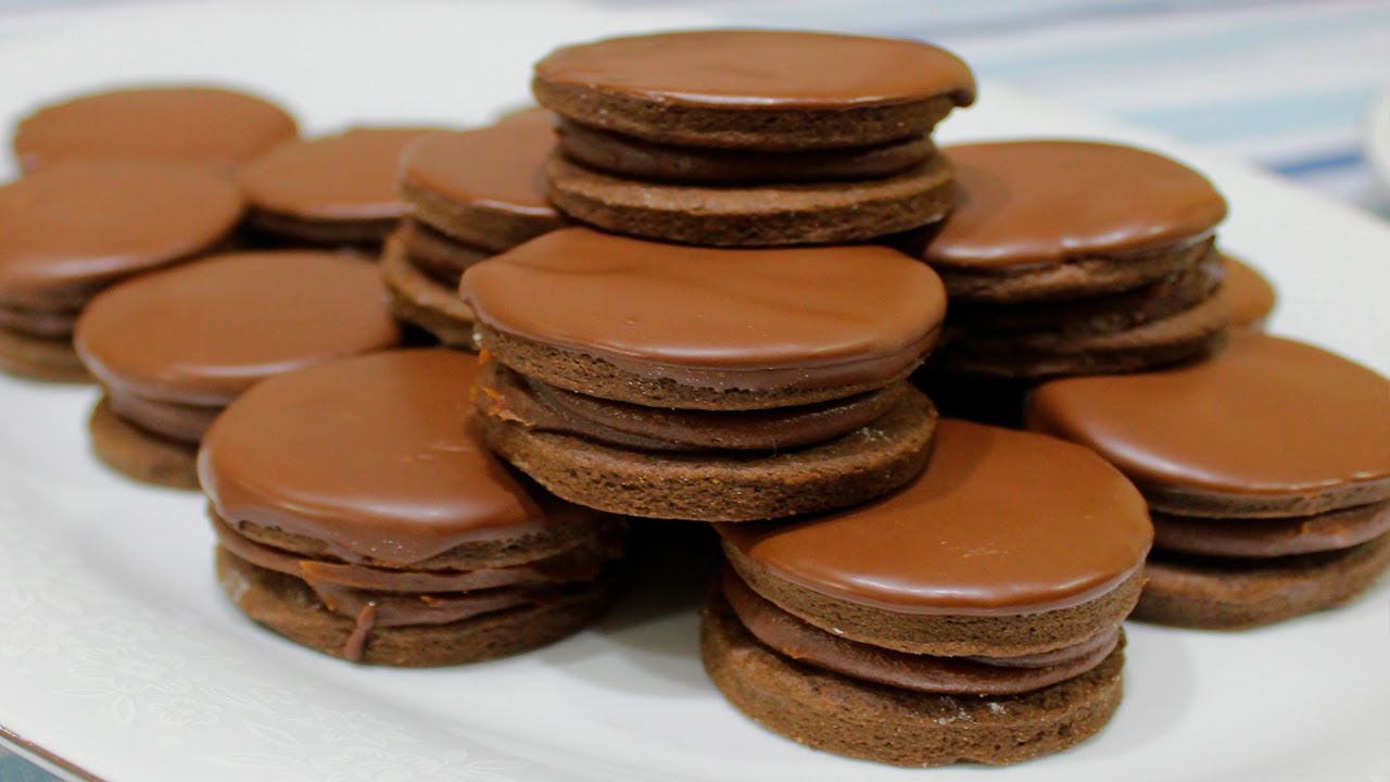 Cómo Hacer ALFAJORES de CHOCOLATE | Victoria Abanto