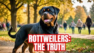 STOP Believing Rottweiler Stereotypes! The Surprising Truth Revealed