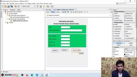 Menghitung Nilai Akhir Mahasiswa Dengan Java GUI (Graphical User Interface Dari awal-akhir)